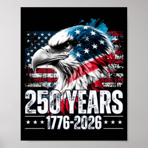 250th Anniversary United States Birthday Poster