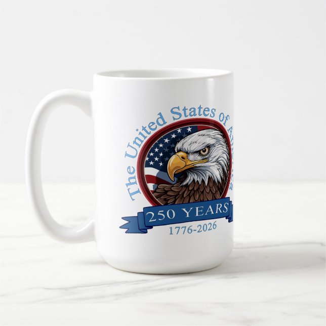 250th Anniversary United States Coffee Mug (Left)