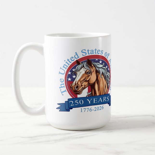 250th Anniversary United States Coffee Mug (Left)