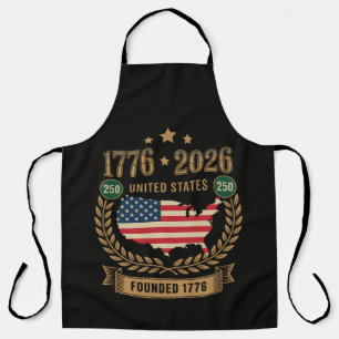 250th Anniversary United States of America 250 USA Apron