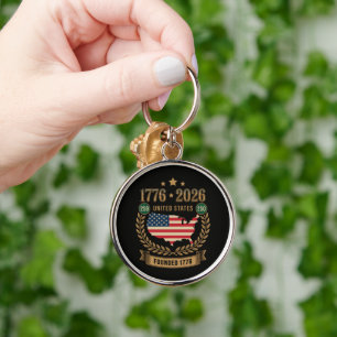 250th Anniversary United States of America 250 USA Key Ring