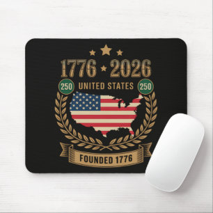 250th Anniversary United States of America 250 USA Mouse Mat