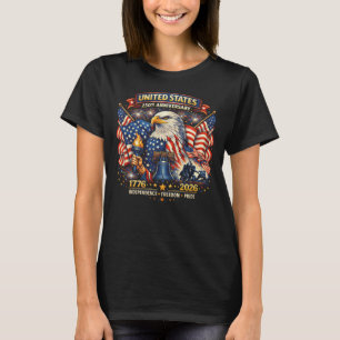 250th Anniversary USA 1776–2026 American Heritage T-Shirt