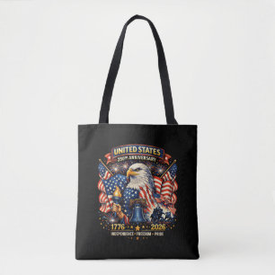 250th Anniversary USA 1776–2026 American Heritage Tote Bag