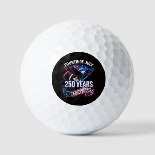 250th Anniversary USA 1776-2026 Patriotic American Golf Balls