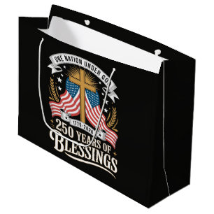 250th Anniversary USA 250 American Large Gift Bag