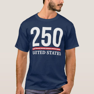250th Anniversary USA 250 United States Patriotic T-Shirt