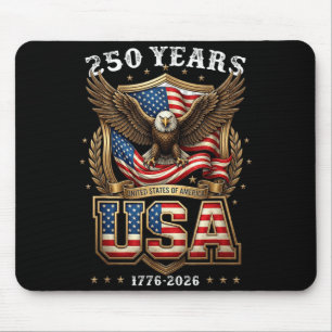 250th Anniversary Usa 250 Year Aamerica Patriotic Mouse Mat