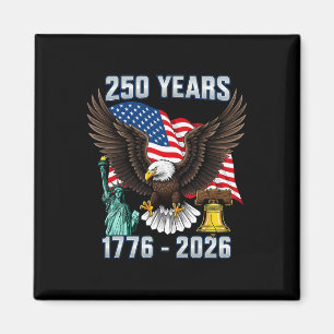 250th Anniversary Usa 250 Year America Patriotic 4 Magnet