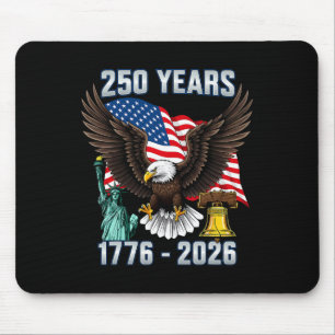 250th Anniversary Usa 250 Year America Patriotic 4 Mouse Mat