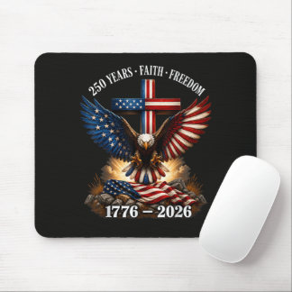 250th Anniversary USA Faith Freedom Mouse Mat