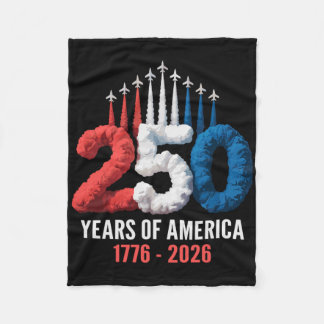 250th Anniversary Usa Flag America Patriotic 4th O Fleece Blanket
