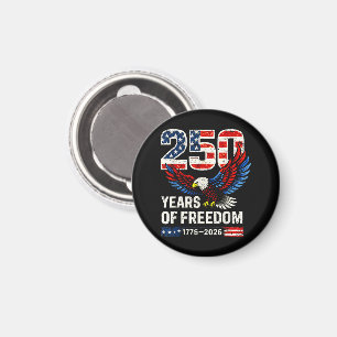 250th anniversary usa flag american magnet