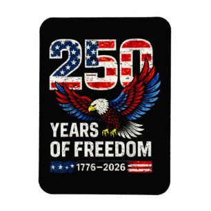 250th anniversary usa flag american magnet