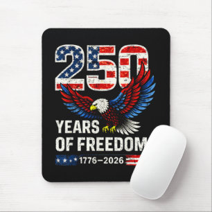 250th anniversary usa flag american mouse mat