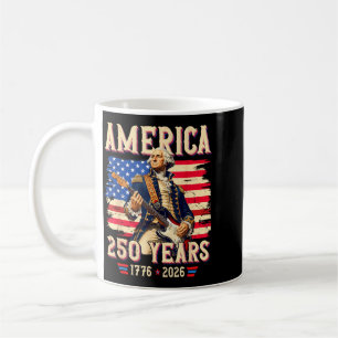250th Anniversary Usa Founding Father 250 Years Coffee Mug