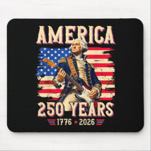 250th Anniversary Usa Founding Father 250 Years Mouse Mat