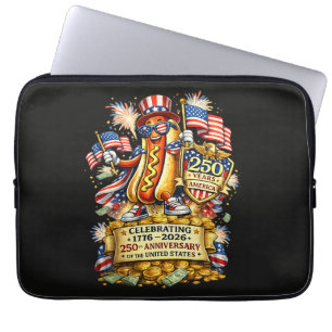 250th Anniversary USA Independence Celebration Laptop Sleeve