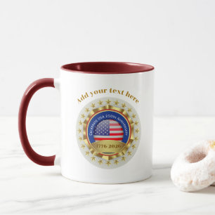 250th Anniversary USA Patriotic   1776–2026 Mug