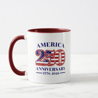 250th Anniversary USA Patriotic | 1776–2026 Mug