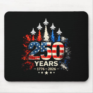 250th anniversary usa patriotic 250 years american mouse mat