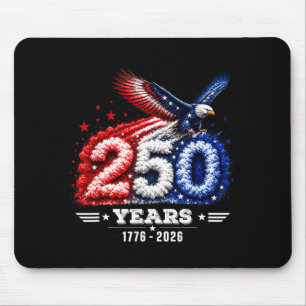 250th Anniversary Usa Patriotic 250 Years Mouse Mat