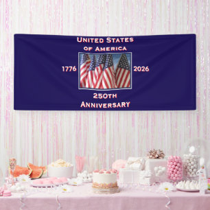 250th Anniversary USA Patriotic  Banner