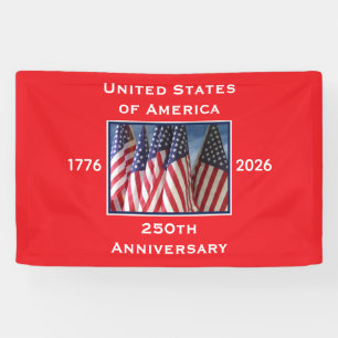 250th Anniversary USA Patriotic Banner