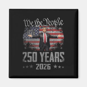250th Anniversary Usa Patriotic Eagle 250 Years 4t Magnet