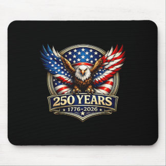 250th Anniversary Usa Patriotic Eagle 250 Years 4t Mouse Mat