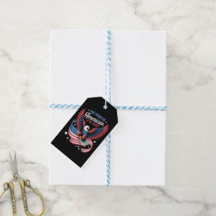 250th Anniversary USA Patriotic Eagle Gift Tags