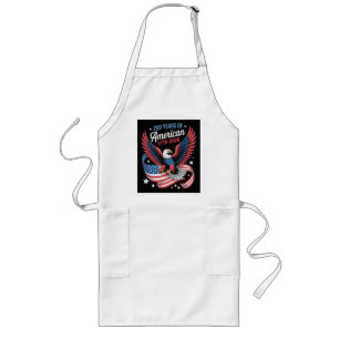 250th Anniversary USA Patriotic Eagle Long Apron