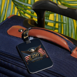 250th Anniversary USA Patriotic Keepsake Luggage Tag