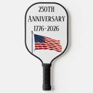 250th Anniversary USA Patriotic Keepsake Pickleball Paddle