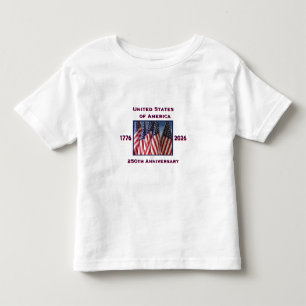 250th Anniversary USA Patriotic  Toddler T-Shirt