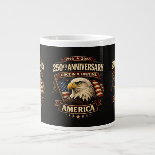 250th Anniversary USA Shirt 250th America Large Coffee Mug