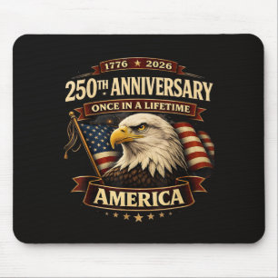 250th Anniversary USA Shirt 250th America Mouse Mat