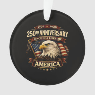 250th Anniversary USA Shirt 250th America Ornament