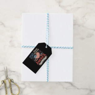 250th Birthday USA 250 Years Gift Tags