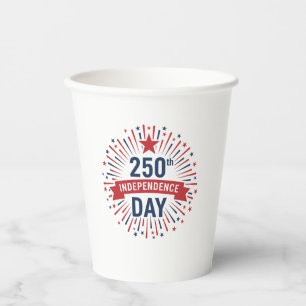 250th Independence Day Paper Cups