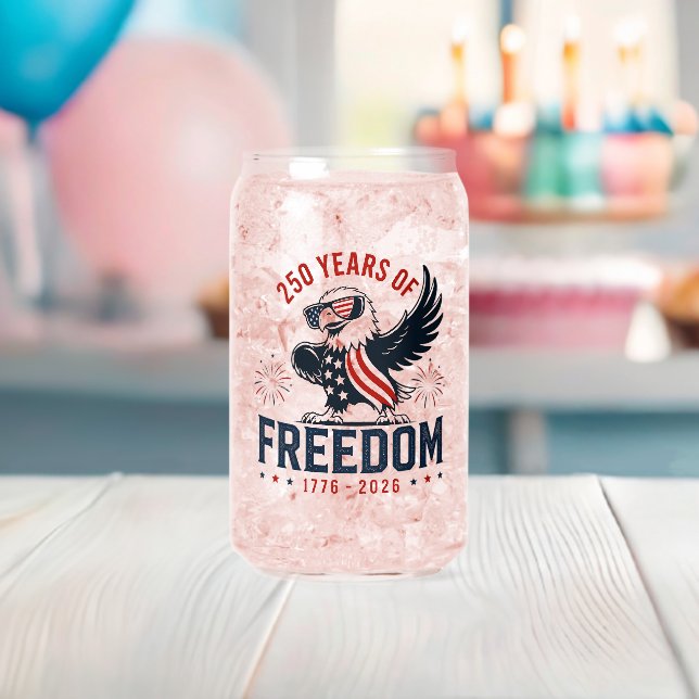 250th USA Anniversary  Can Glass (Insitu (Baby Shower))