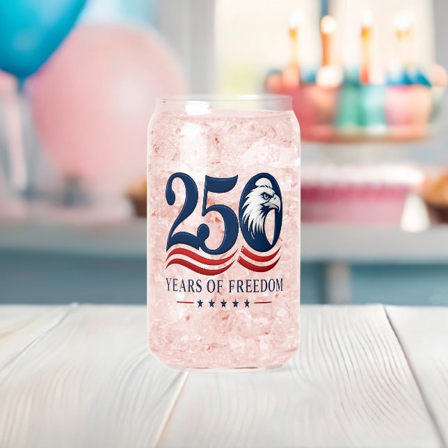 250th USA Anniversary  Can Glass (Insitu (Baby Shower))