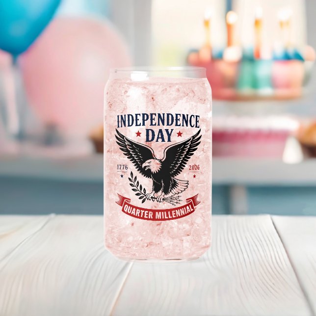 250th USA Anniversary  Can Glass (Insitu (Baby Shower))