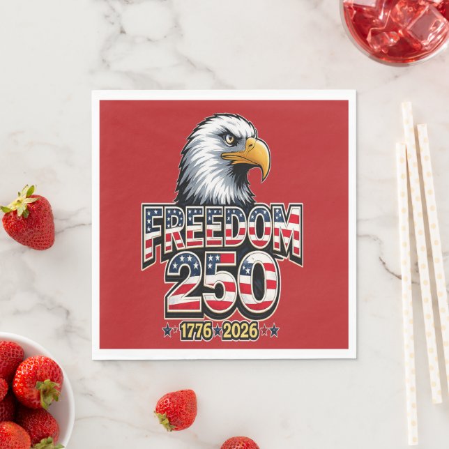 250th USA Anniversary  Napkin (Insitu)