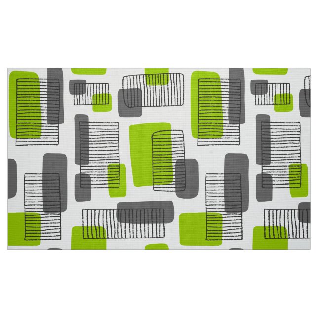 251215 - Green and Grey Fabric (Fat Quarter)