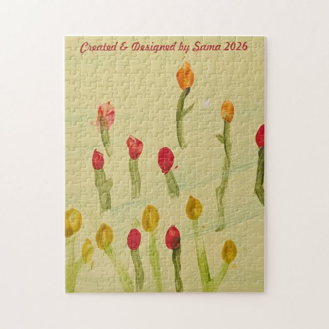 252 Piece Puzzlle  Jigsaw Puzzle (Vertical)