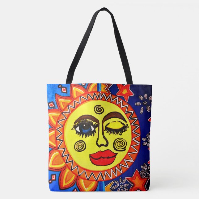 252 - Sassy Sun -  Tote Bag (Front)