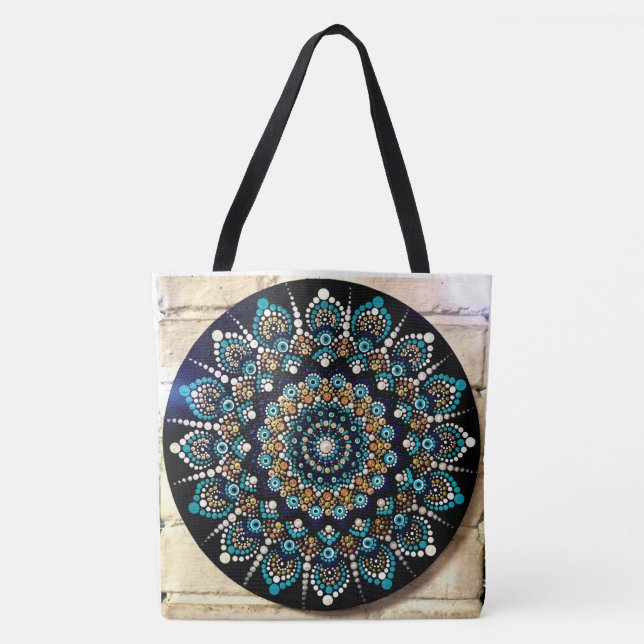256 - Greek Eye Tote Bag (Front)