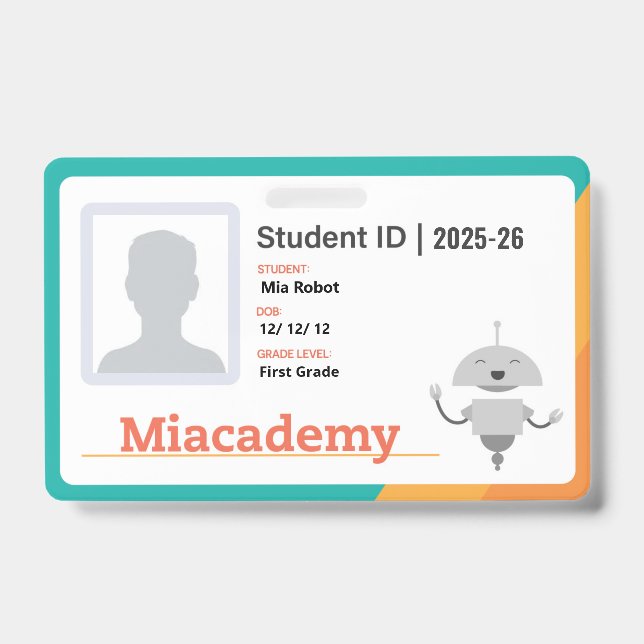 25-26 Miacademy Badge ID Badge (Front)