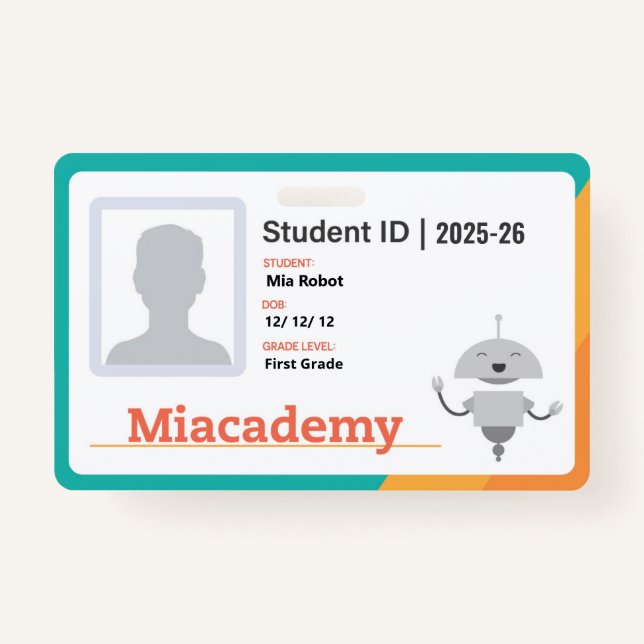 25-26 Miacademy Badge ID Badge (Front)